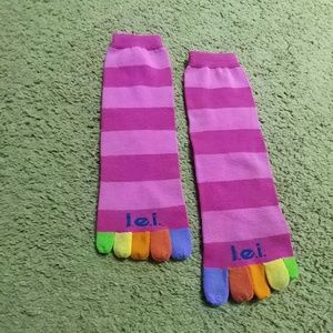 Fun toe socks